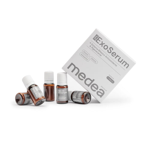 2PH ExoSerum Medea – sistema bifasico antiossidante e rigenerante con fiale viso professionali